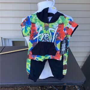 ~Little boys 2 -Pc Performance sweatshirt, and sweatpants,  Set Size 12m